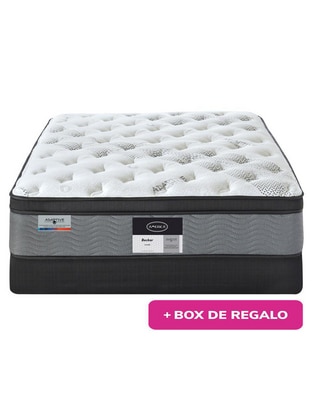 Juego de colchón y box Becker