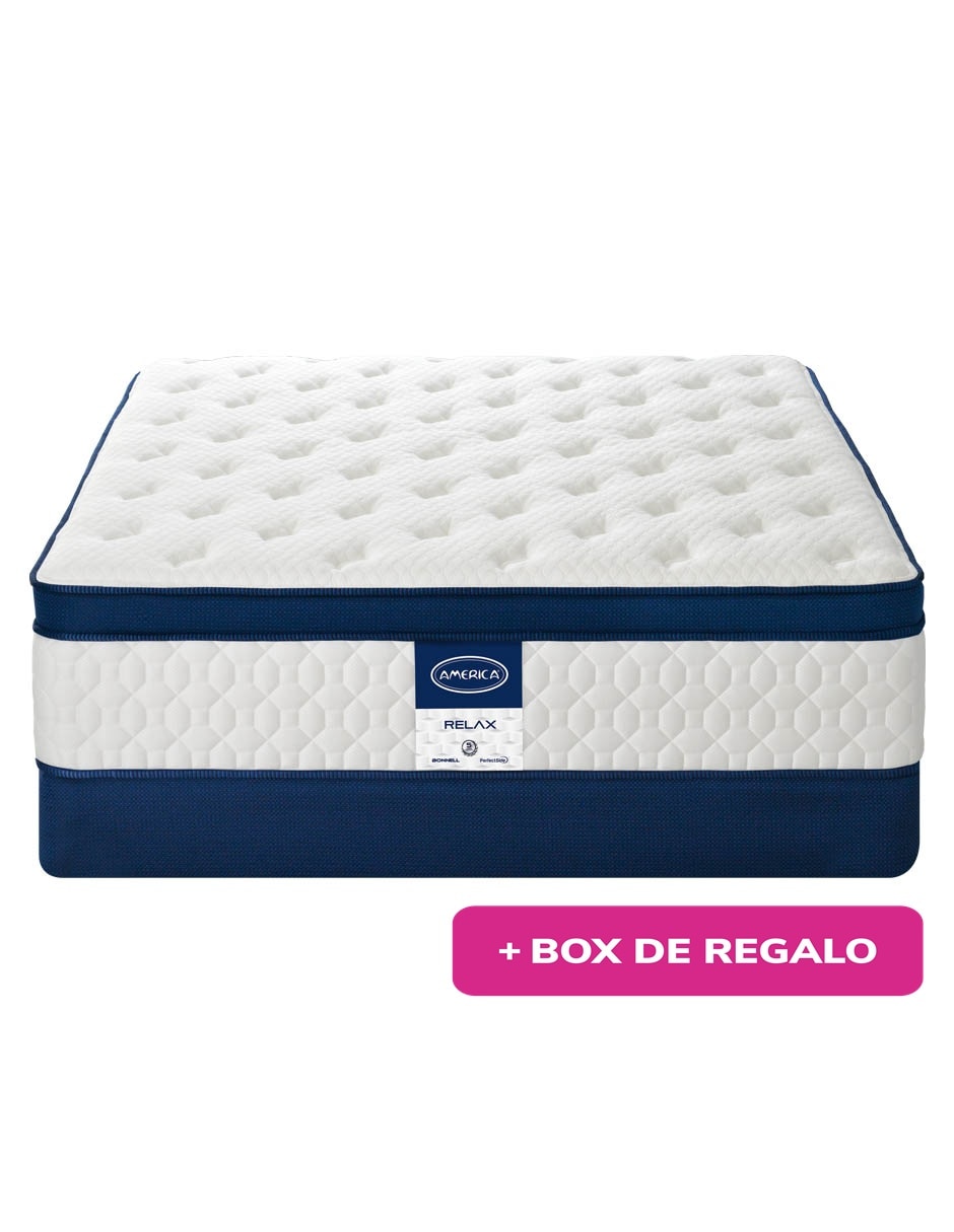 Juego de colchón y box Relax Juego de colchón y box Relax