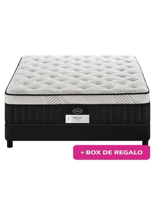 Juego de colchón y box Deluxe