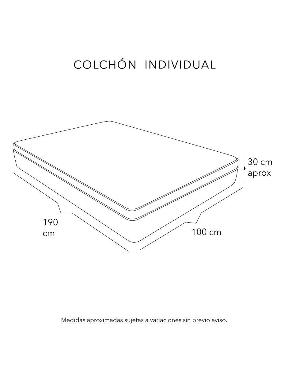 Colchón nautilus individual 8