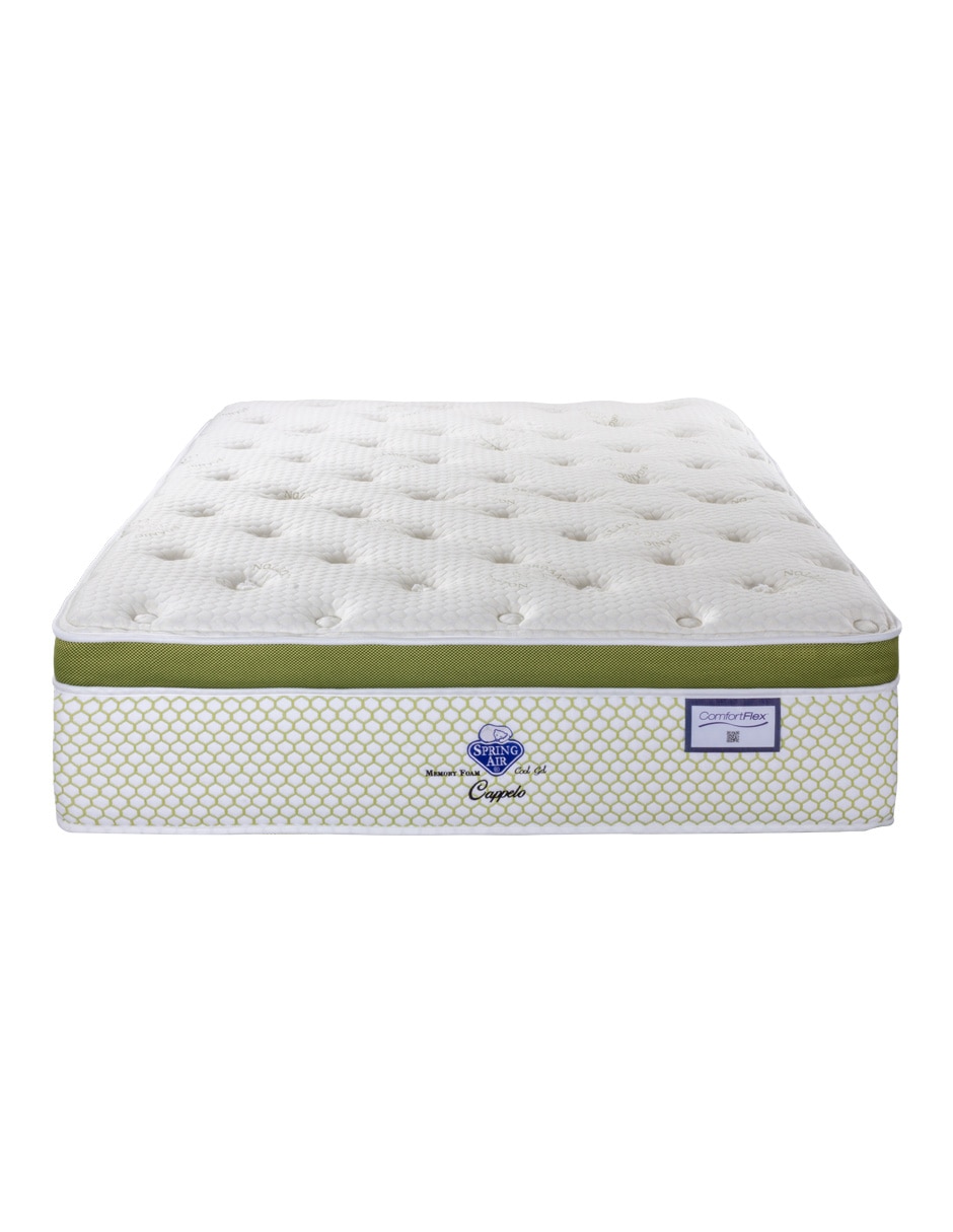 Colchón América Tecnología Memory Grafito Latex Cotton