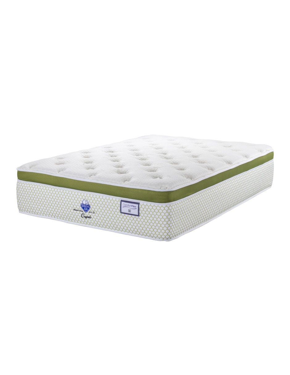 Colchón América Tecnología Memory Grafito Latex Cotton