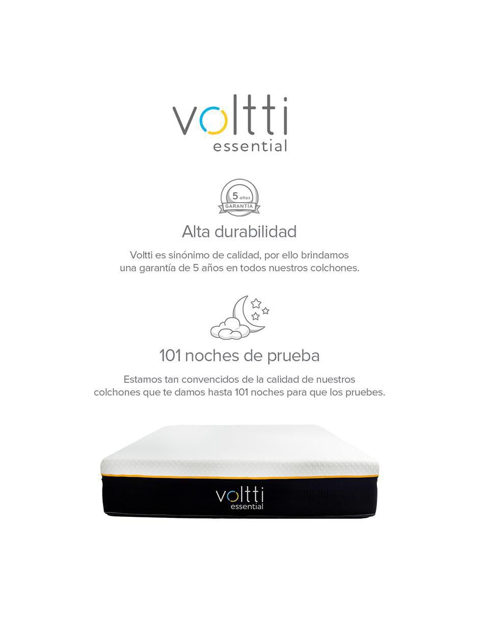Colchón en caja essential + protector 8