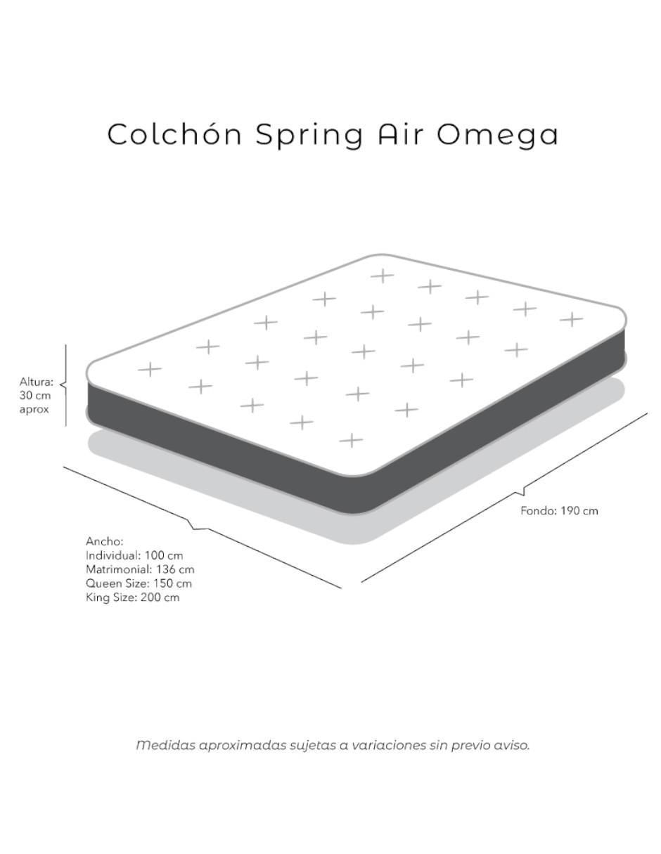 Colchón omega king size 9