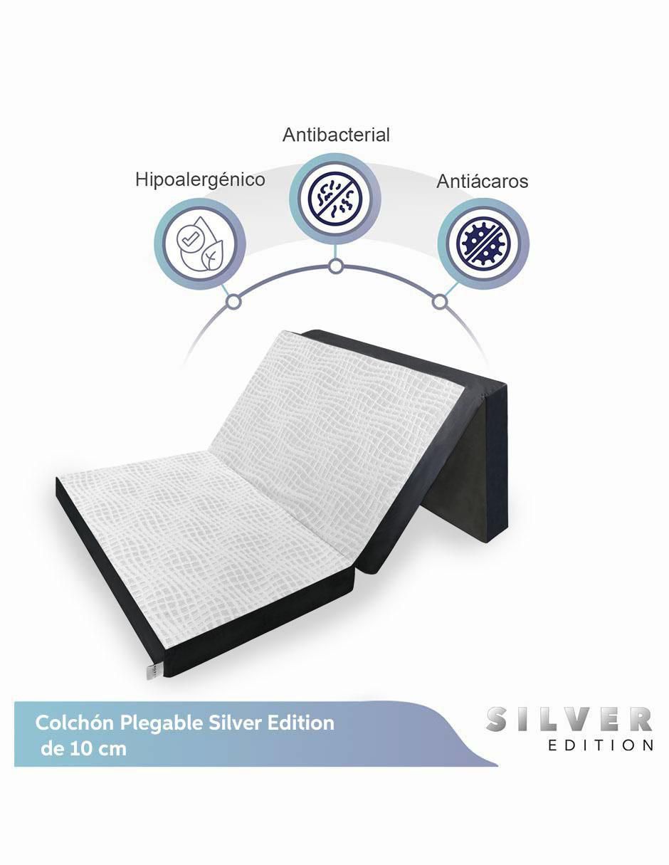 Colchón plegable Memory Foam silver edition