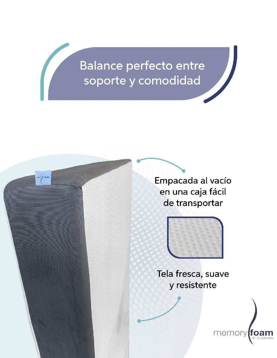 Colchón en caja Memory Foam dreambox