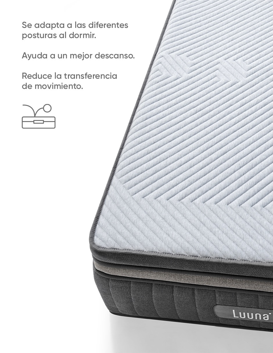 Colchón en caja Luuna signature