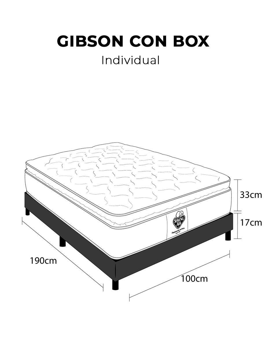 Juego de colchón y box Gibson Spring Air