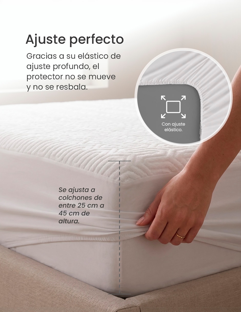 Protector de colchón transpirable