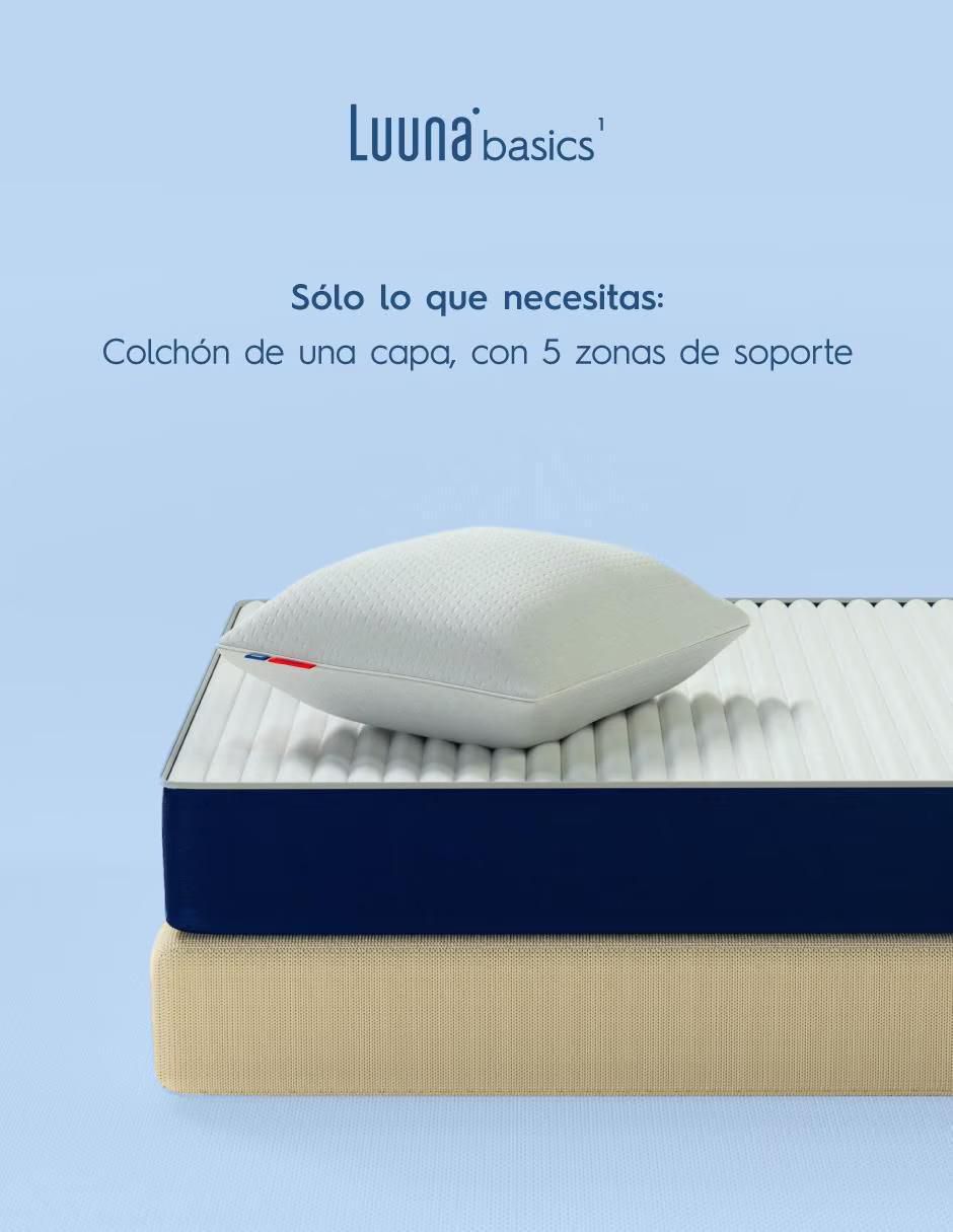 Colchón en caja basic 1 2
