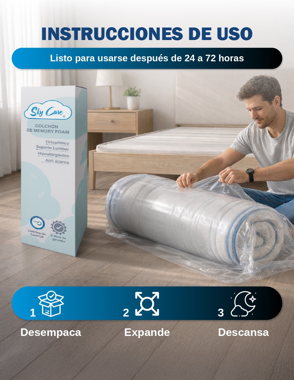 Colchón en caja Hybird 10