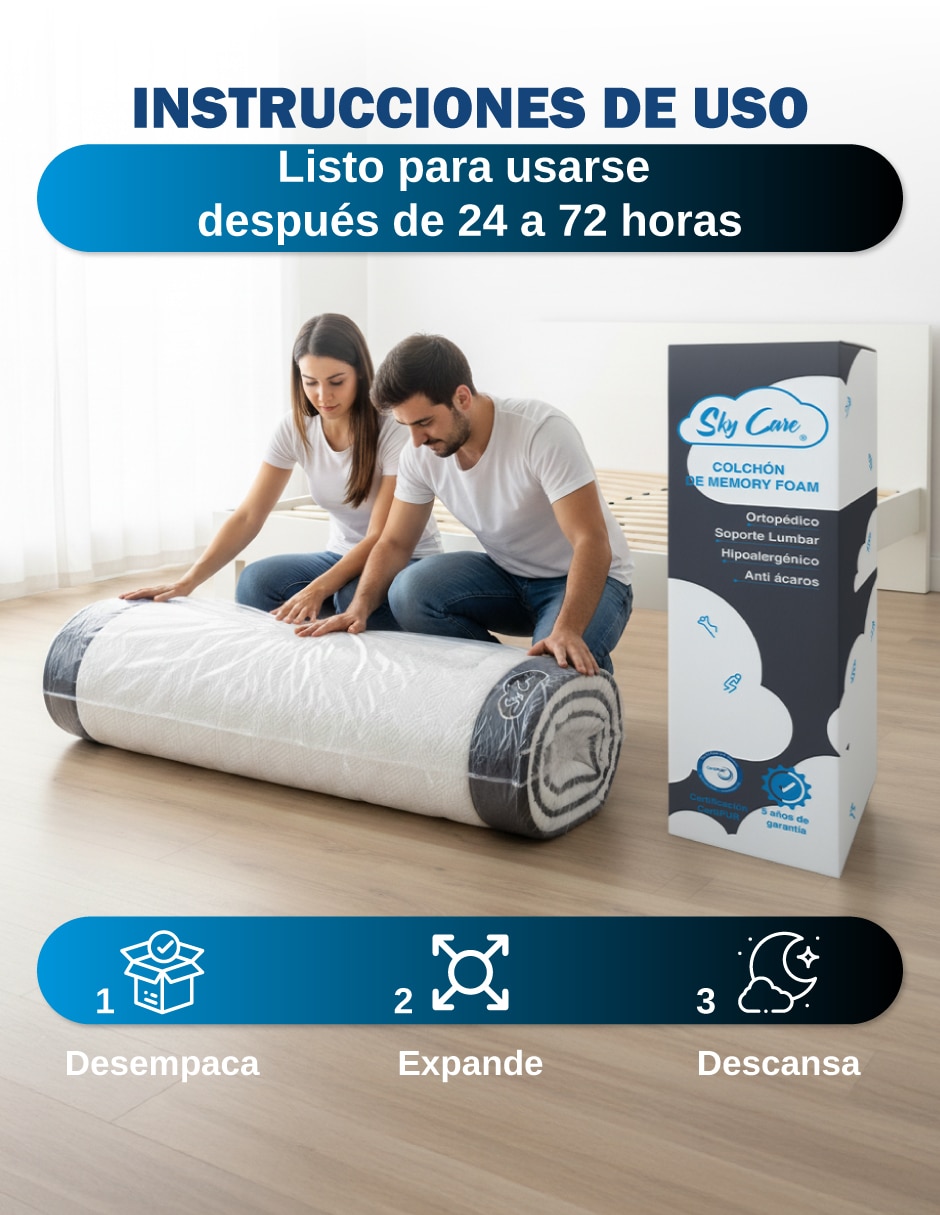 Colchón en caja Skycare perfect balance