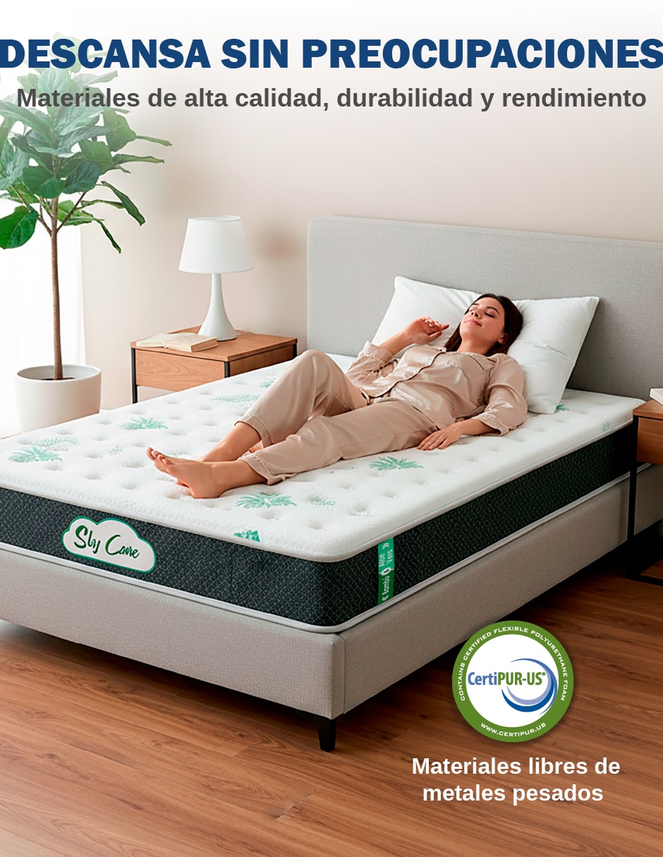 Colchón en caja organic 7