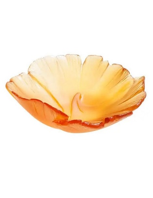 Bowl decorativo Daum Ginkgo