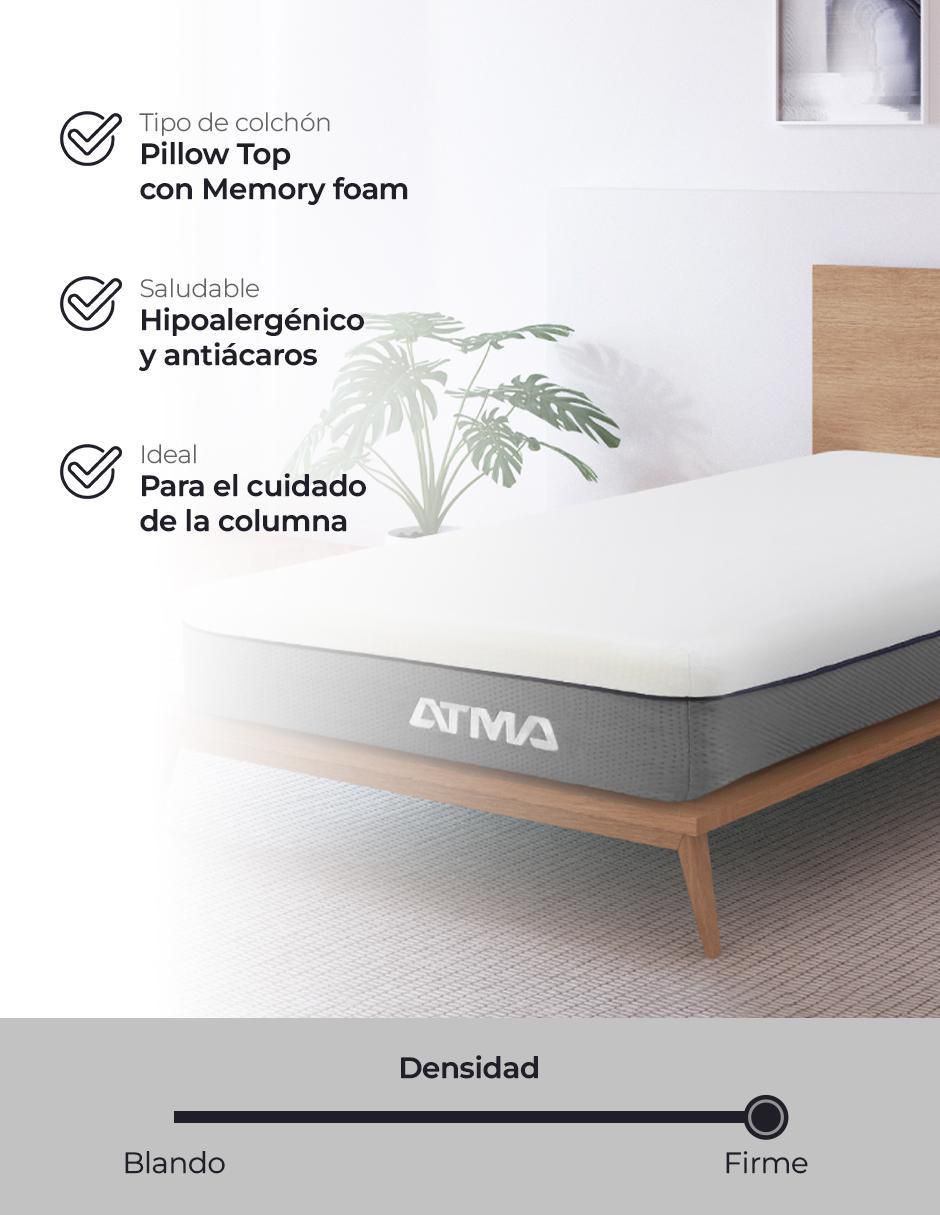 Colchón en caja Atma smooth top