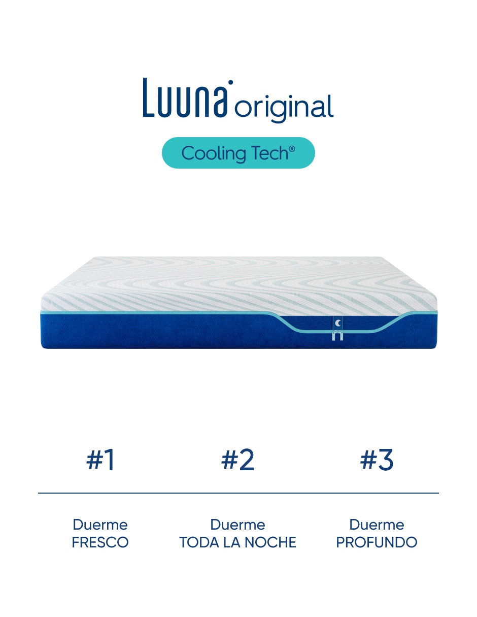 Colchón en caja original firme cooling 2