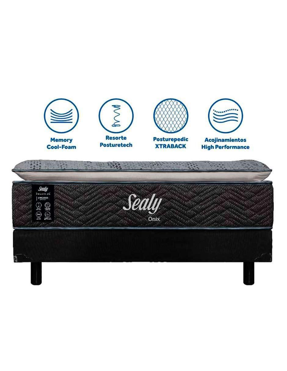 Juego de colchón y box Onix Sealy