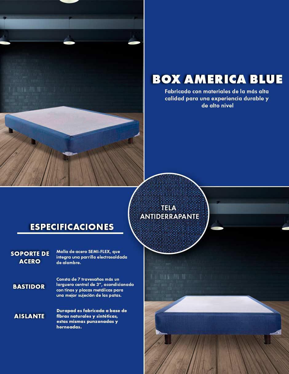Juego de colchón y box Matisse America
