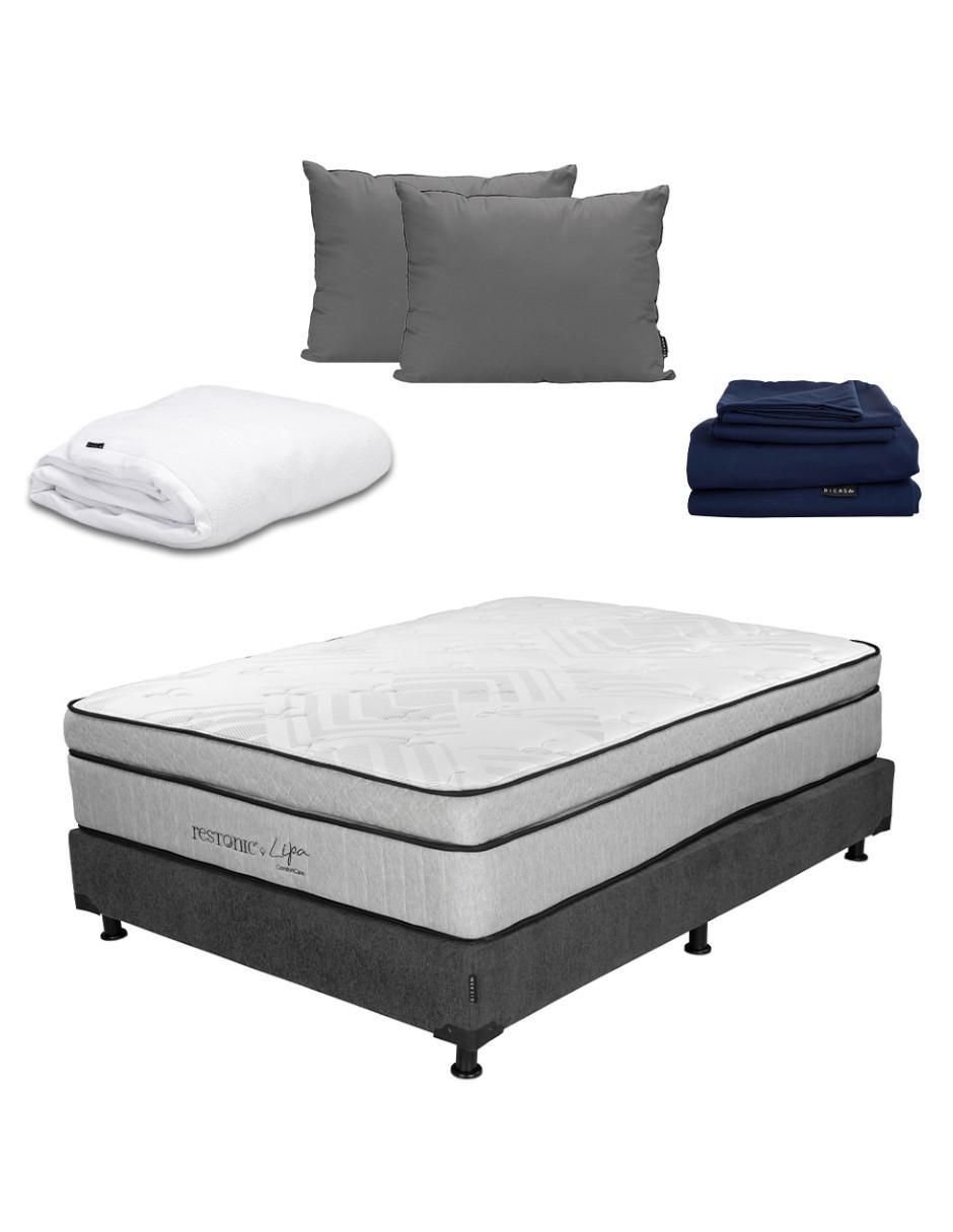 Juego de colchón y box Lipa 1
