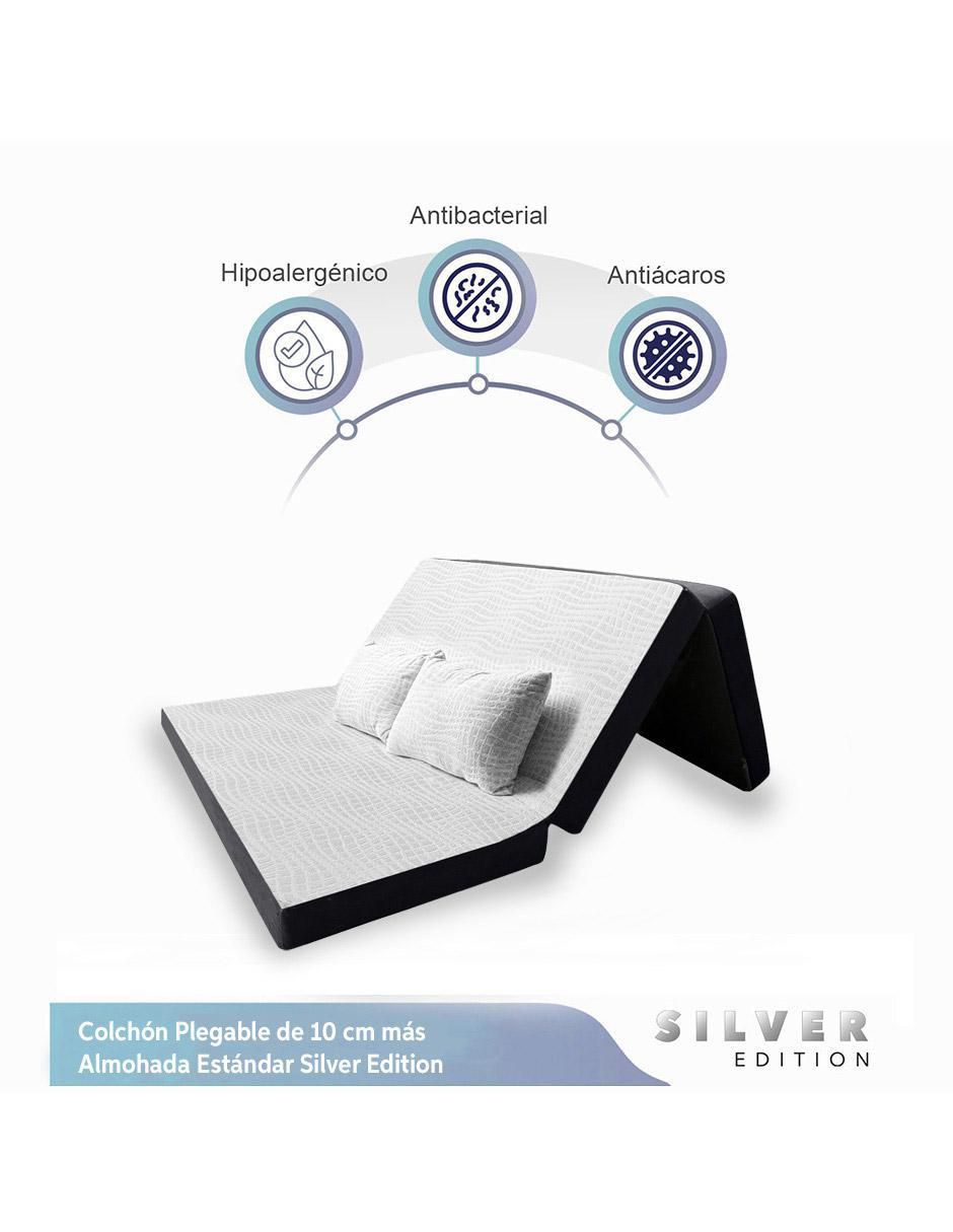 Colchón plegable pack silver más almohada 2