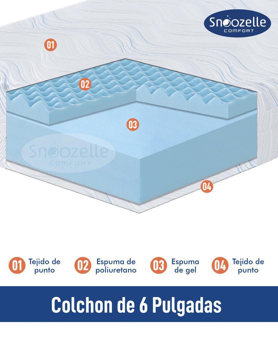 Colchón en caja matrimonial 2