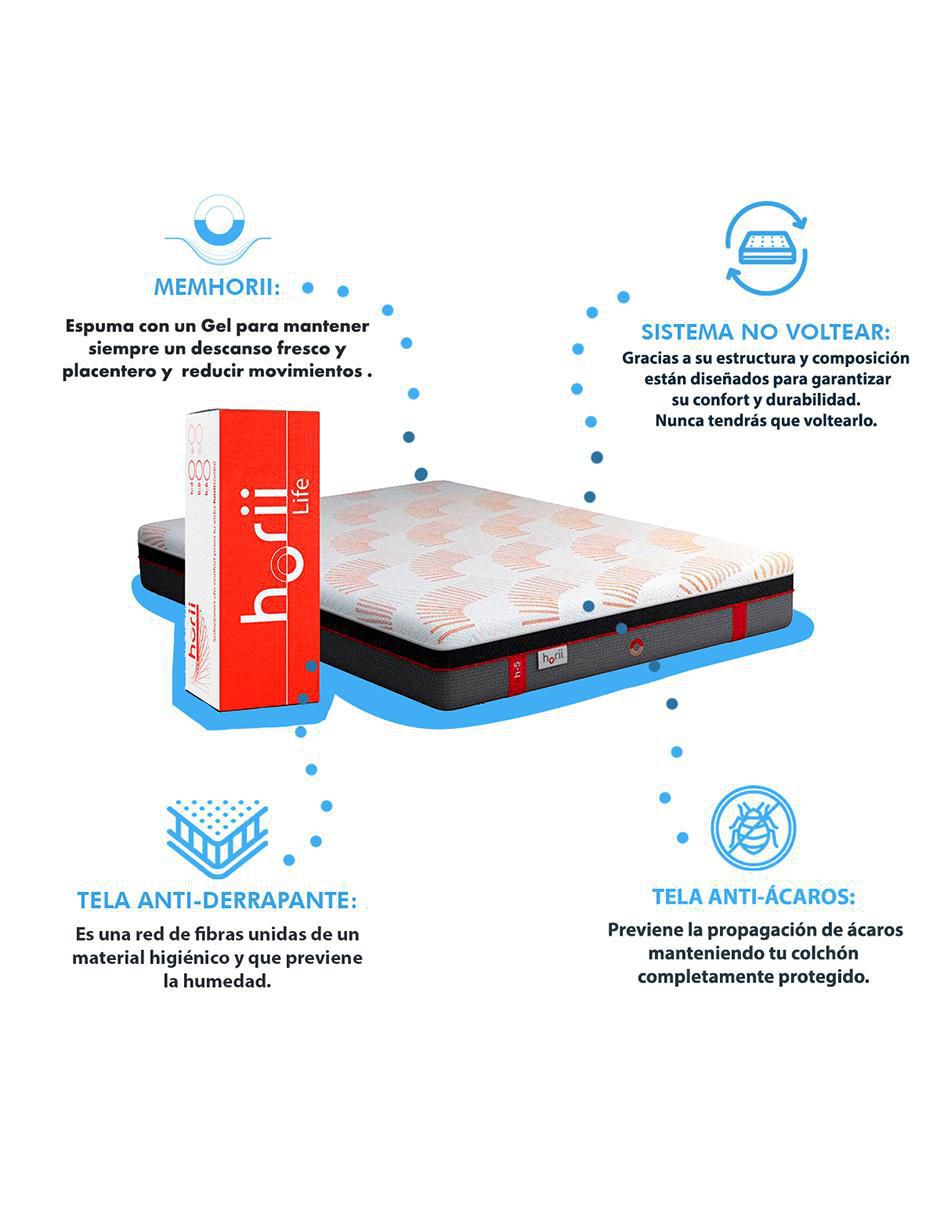 Juego de colchón y box H5 6