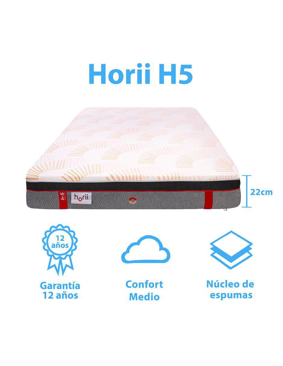 Juego de colchón y box H5 7