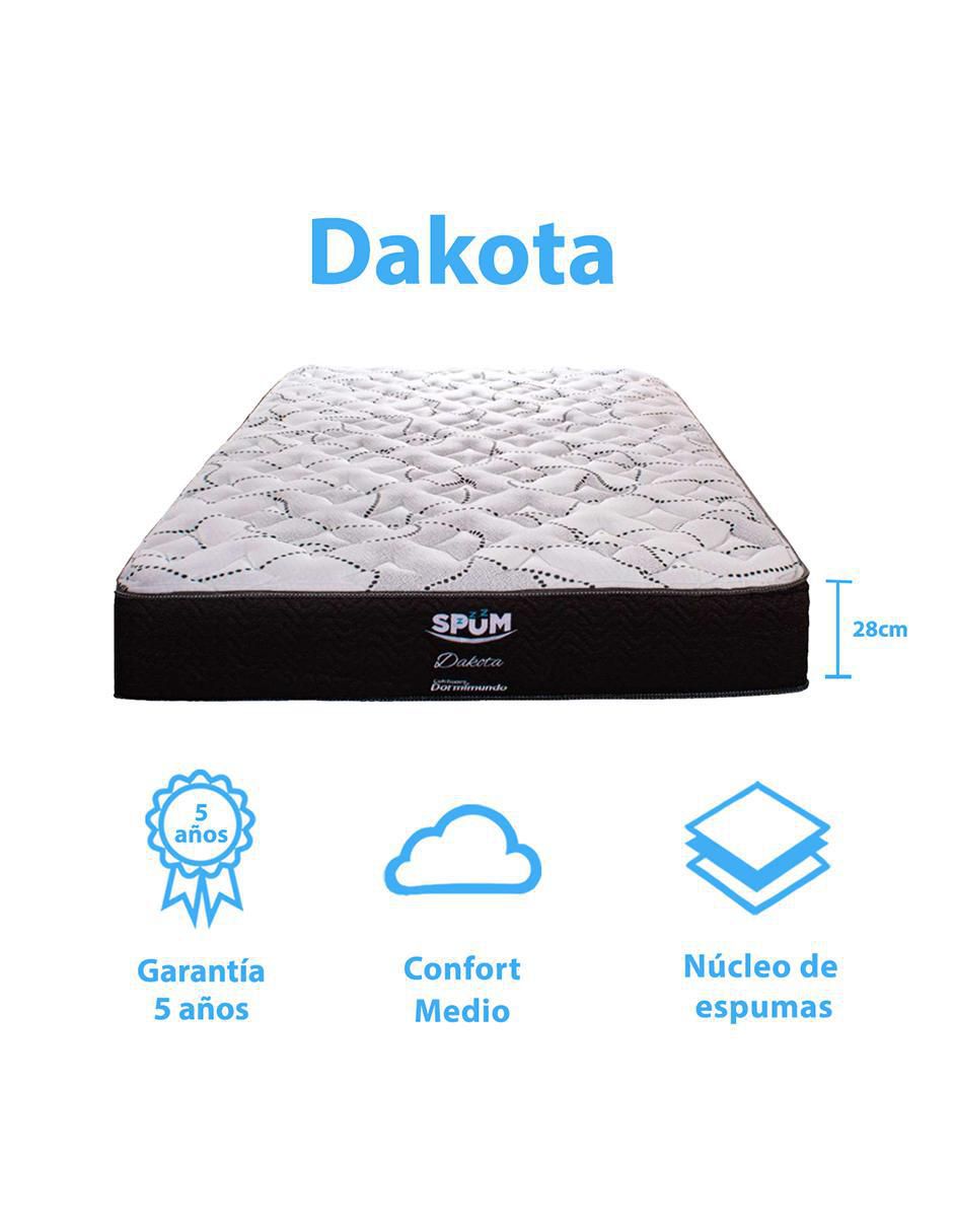 Juego de colchón y box Dakota 7