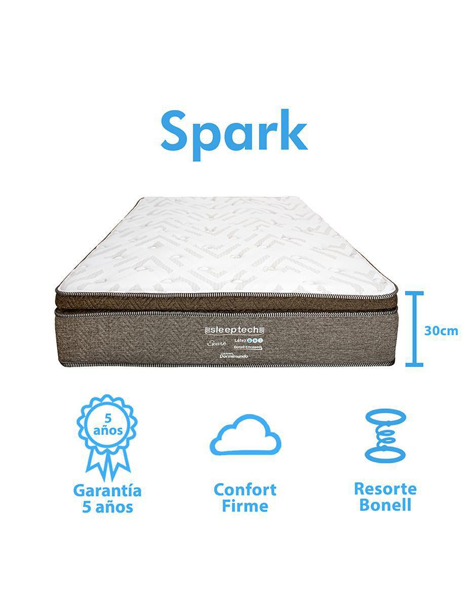 Juego de colchón y box Spark 7