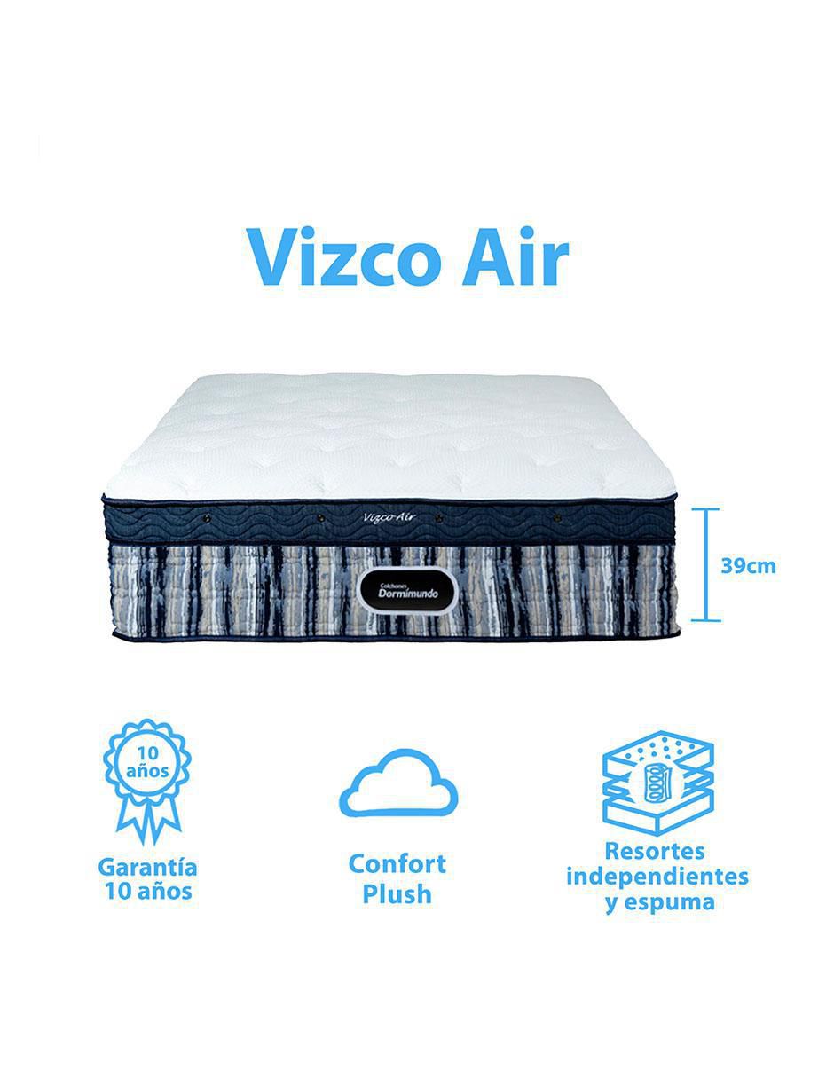 Juego de colchón y box Vizco Air 8