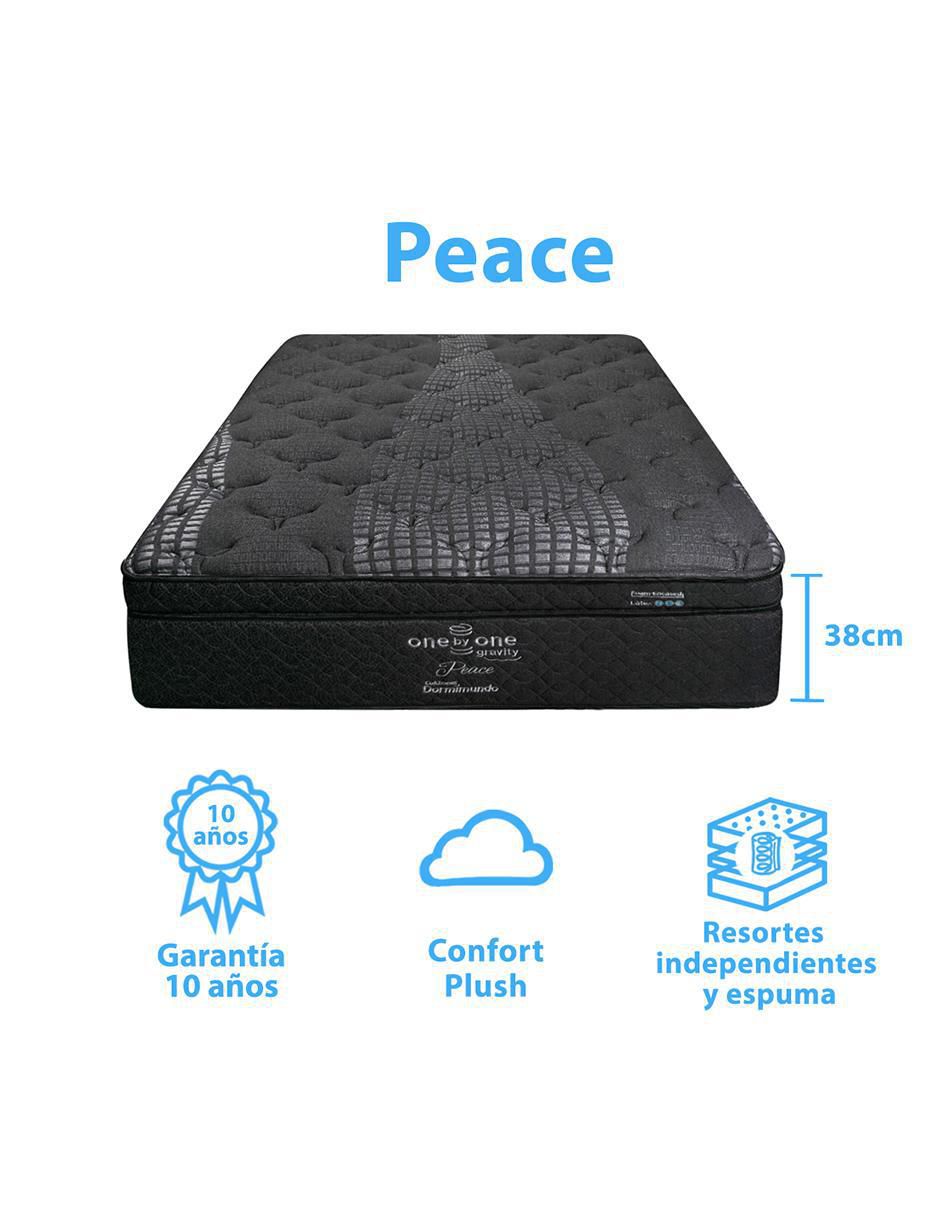 Juego de colchón y box Peace Dormimundo