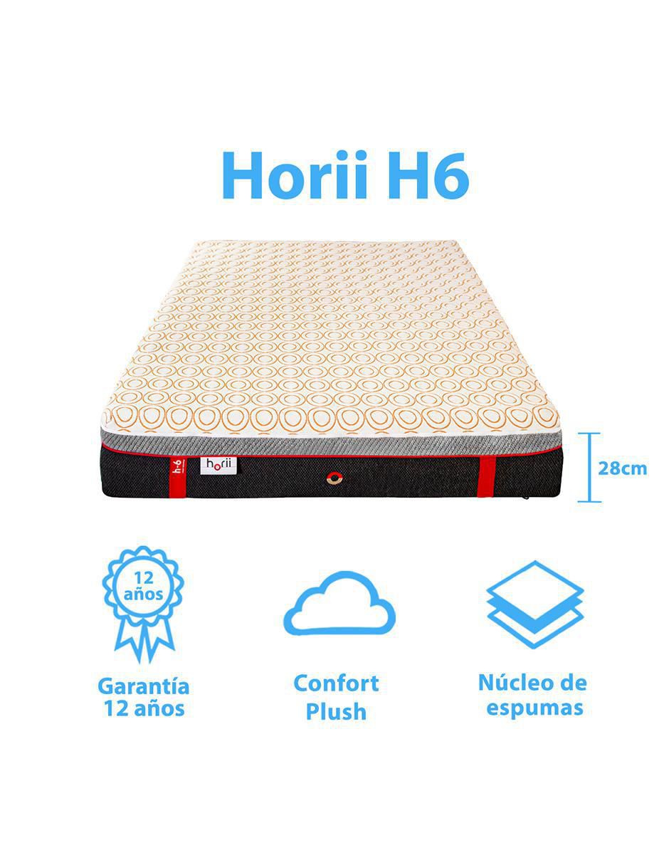 Juego de colchón y box H6 7