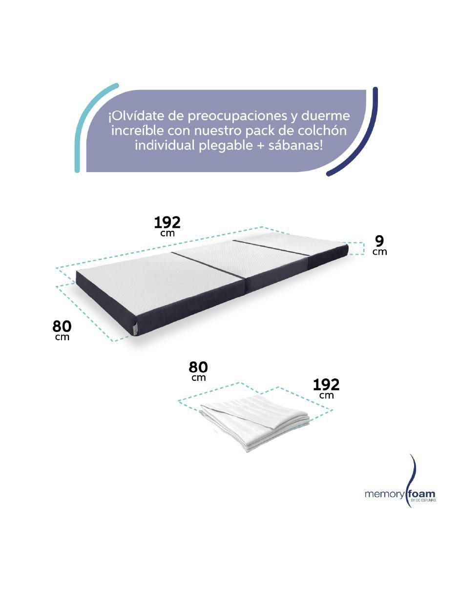 Colchón plegable 6