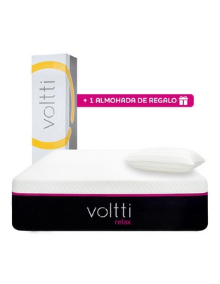 Colchón en caja relax + set de almohadas Colchón en caja relax + set de almohadas