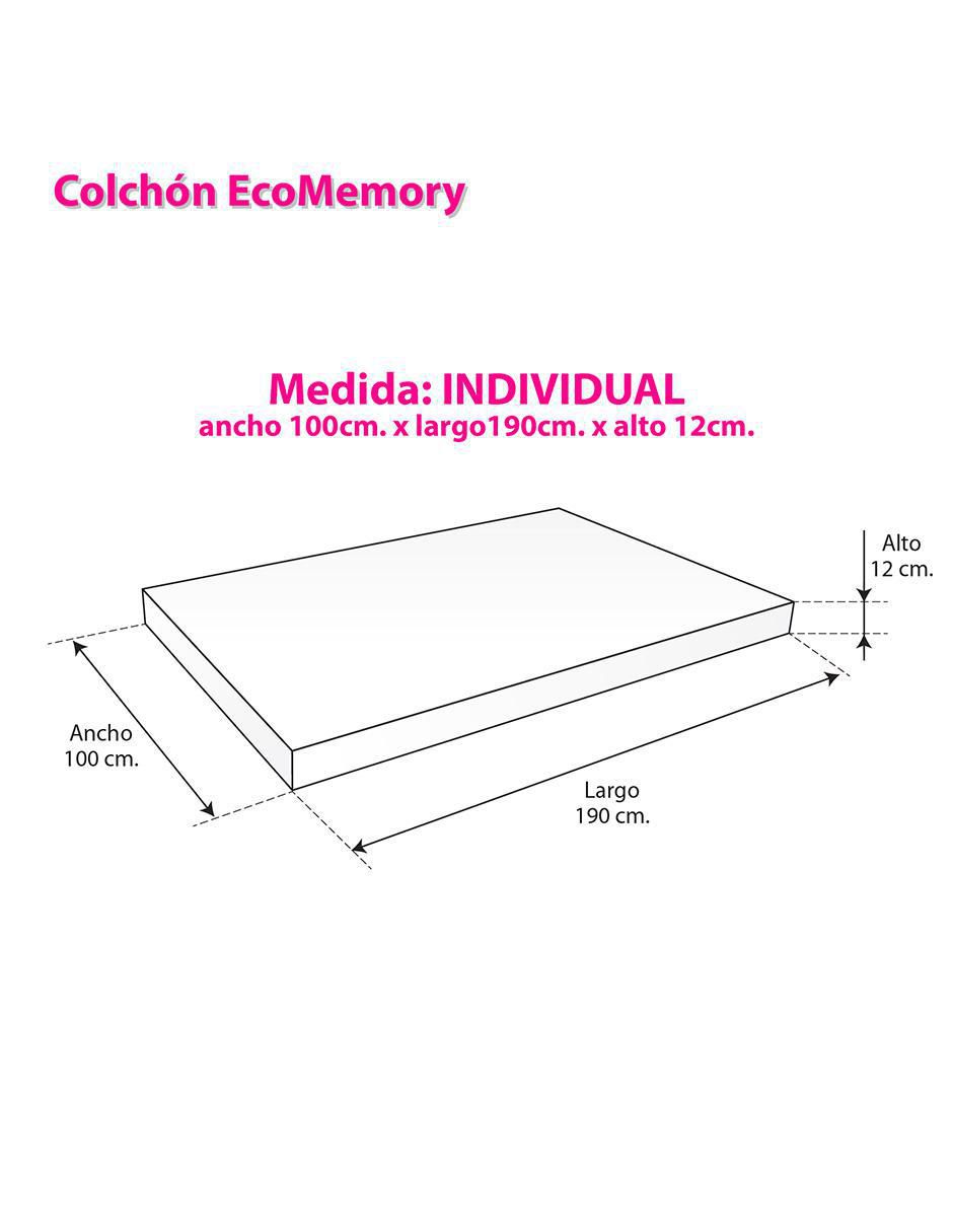 Colchón regular La Fábrica De Espuma 3