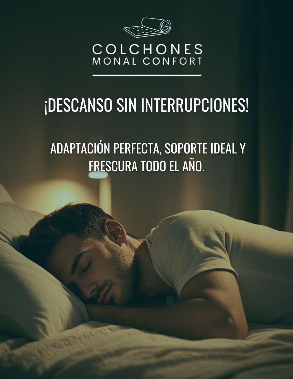 Colchón en caja Monal Confort slim gray