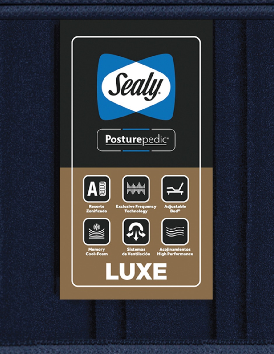 Juego de colchón y box Blue Bell Luxe Sealy