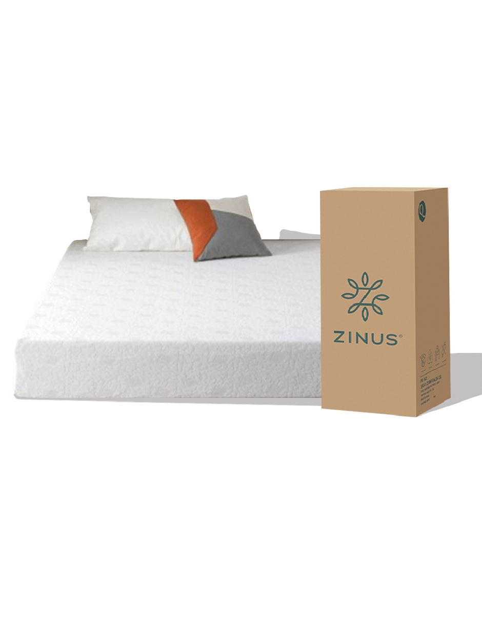 Colchón en caja Zinus alivia presión