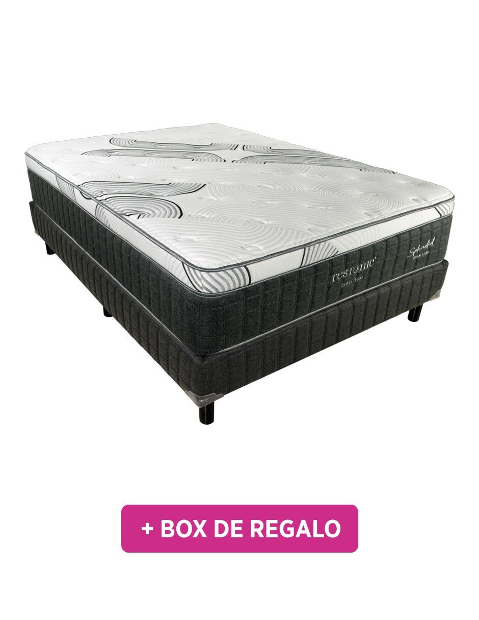 Juego de colchón y box Splendid Plus Restonic
