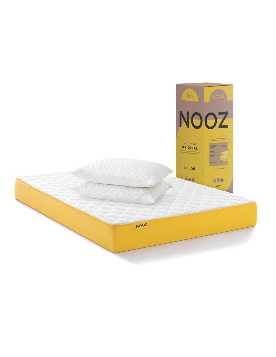 Colchón en caja nooz original + 2 pack essential Colchón en caja nooz original + 2 pack essential