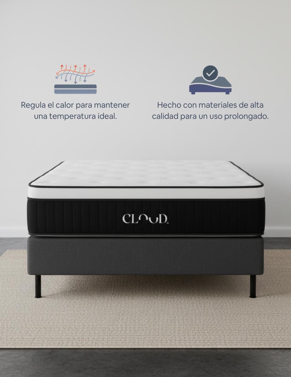 Colchón en caja Cloud Luxe