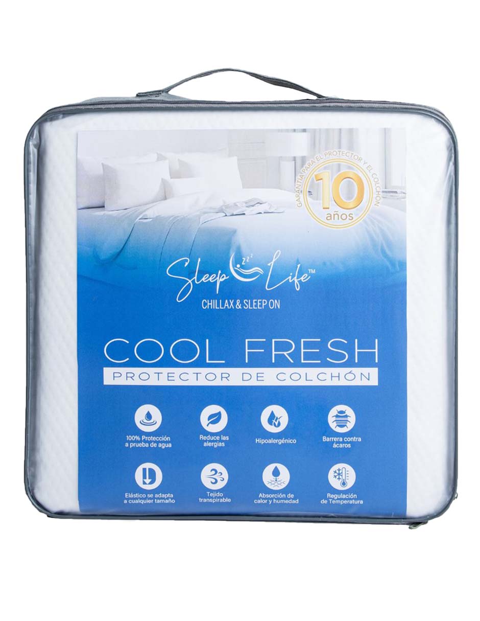Protector de colchón Cool Fresh repelente 2
