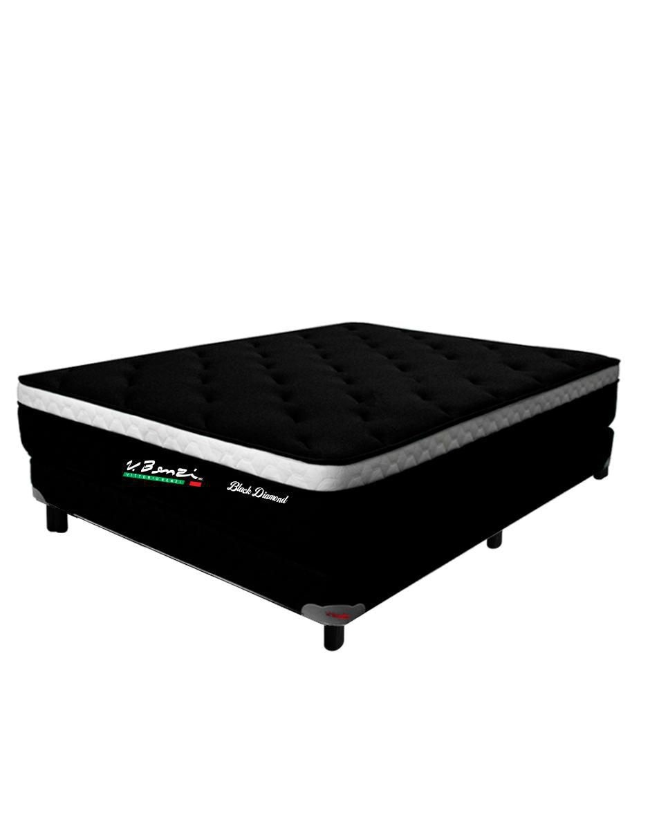 Juego de colchón y box Black Diamond