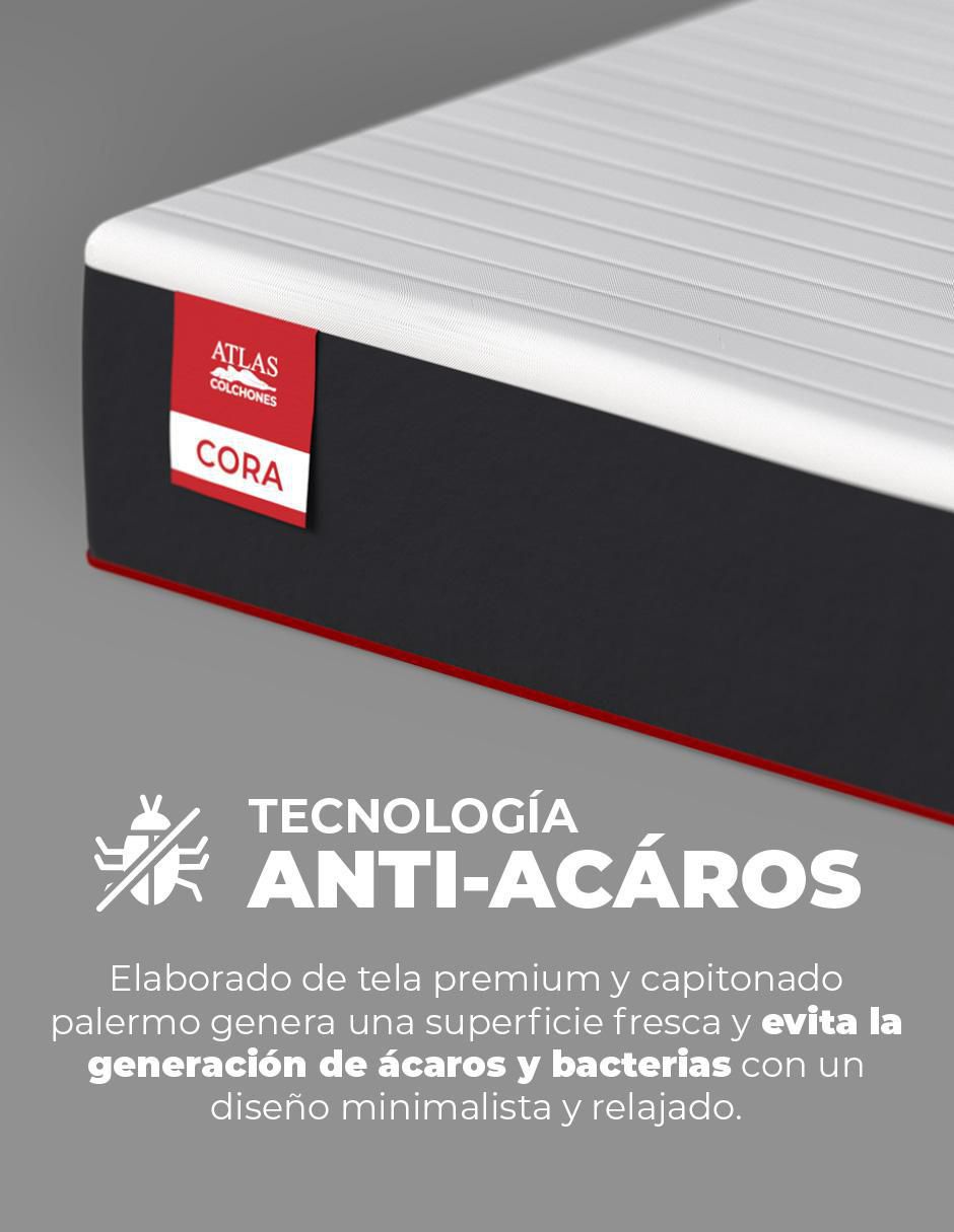 Colchón en caja cora 7