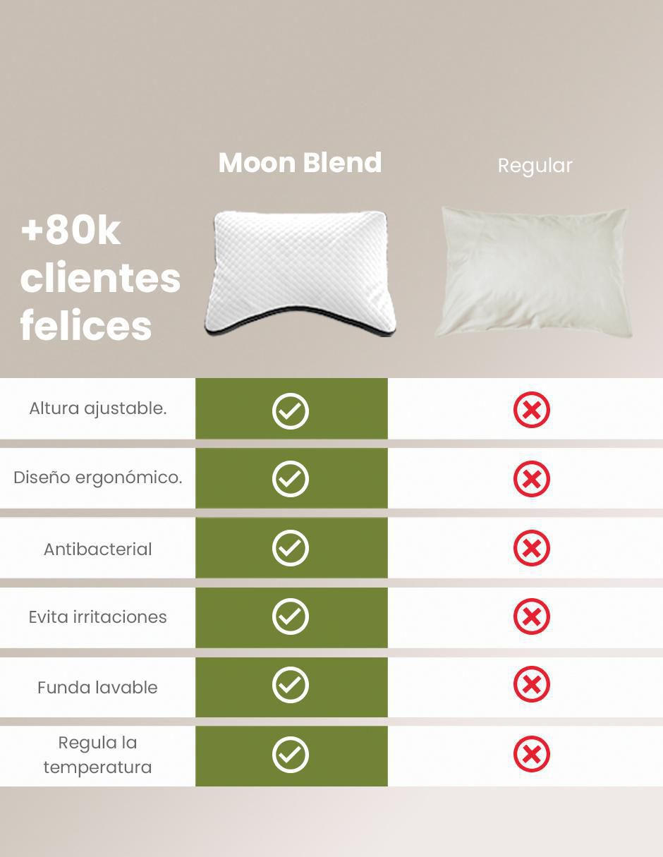 Almohada Moon firmeza media 6
