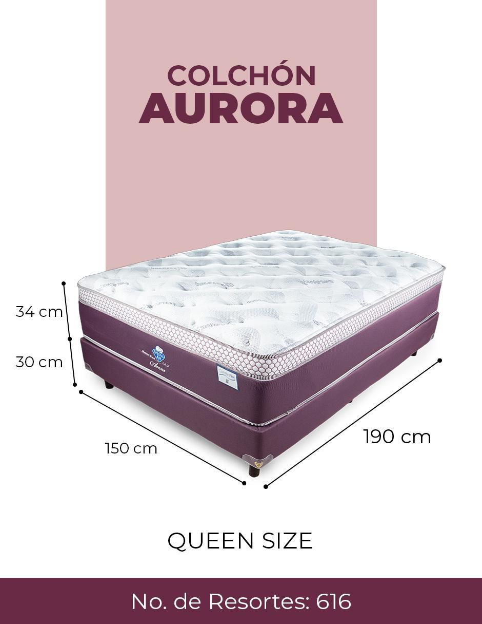 Juego de colchón y box Aurora Spring Air