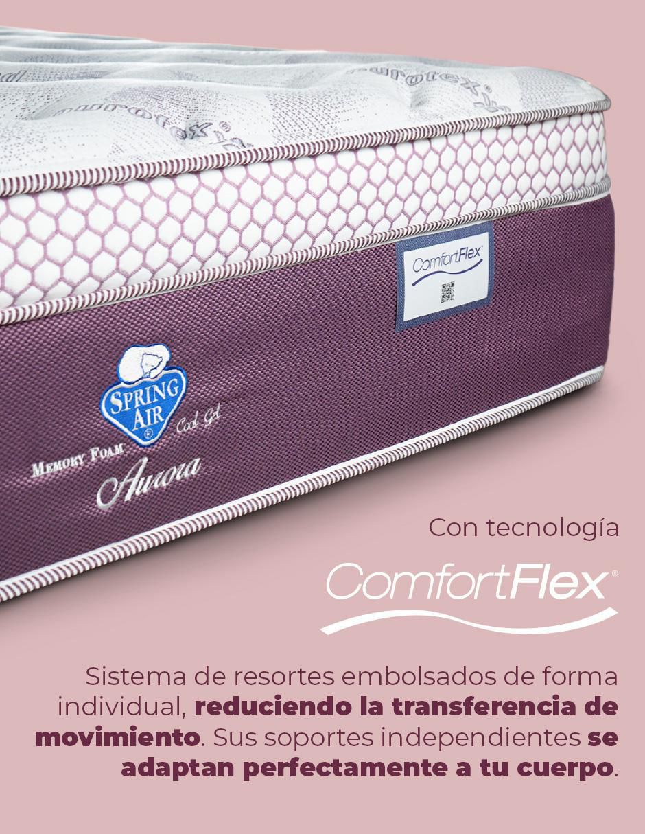 Juego de colchón y box Aurora Spring Air