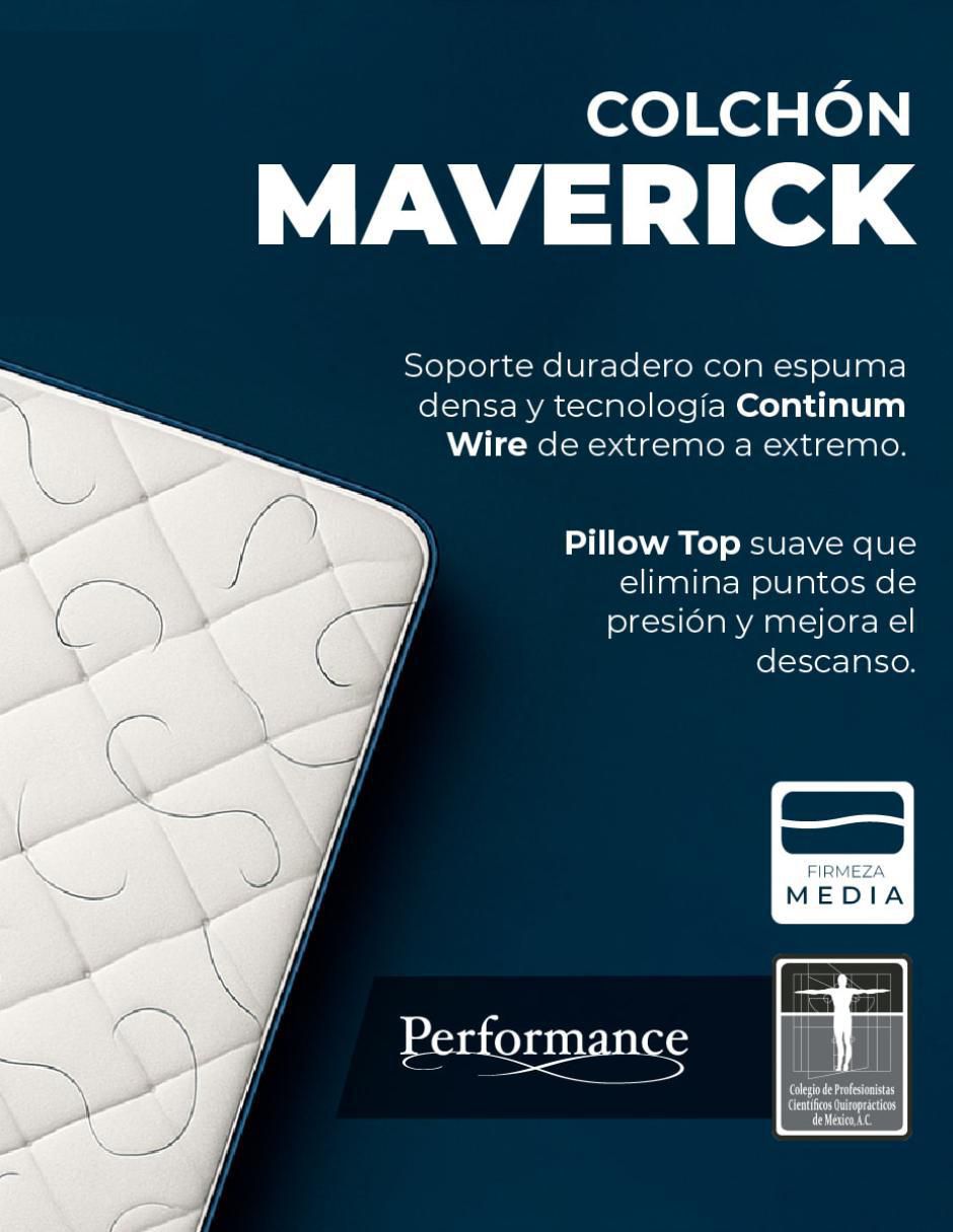 Colchón regular maverick 4