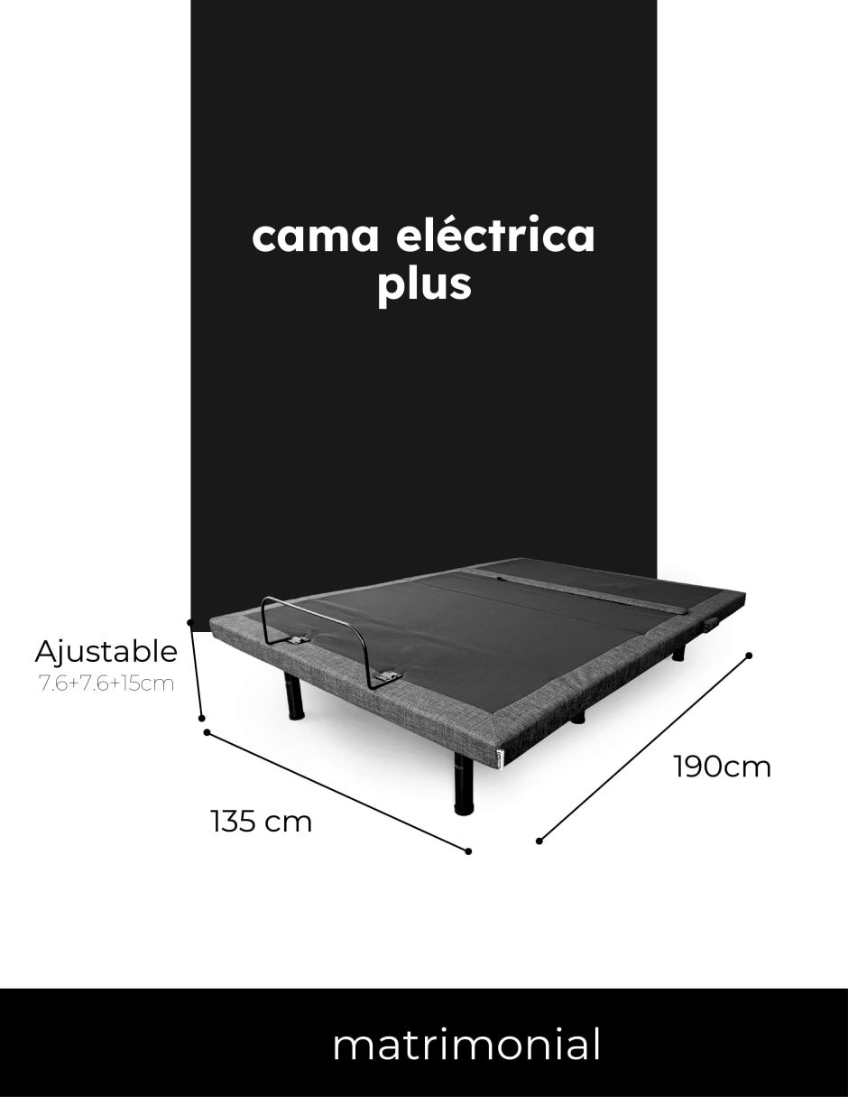 Cama eléctrica Plus S655 13