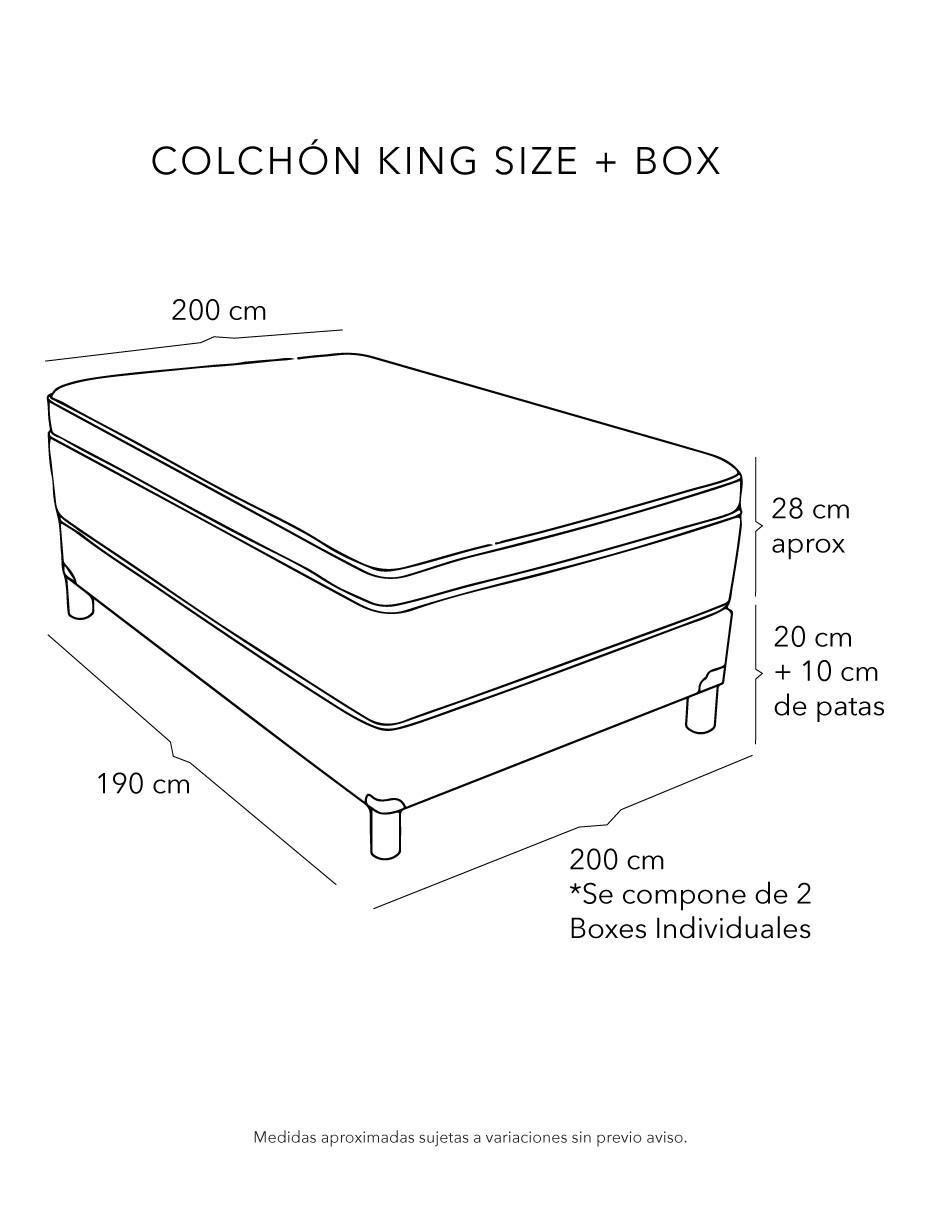 Juego de colchón y box Spring Air